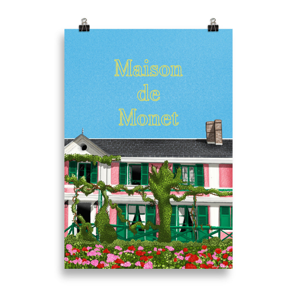 Maison de Monet Prints